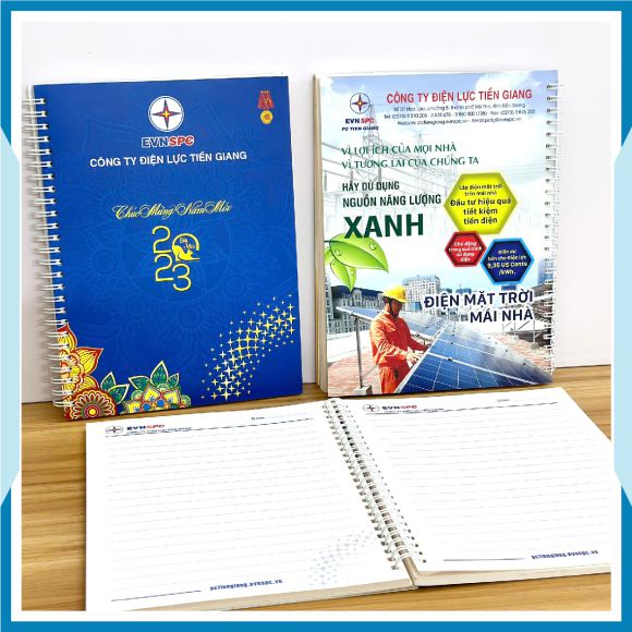 SỔ TAY LÒ XO TẶNG DOANH NGHIỆP