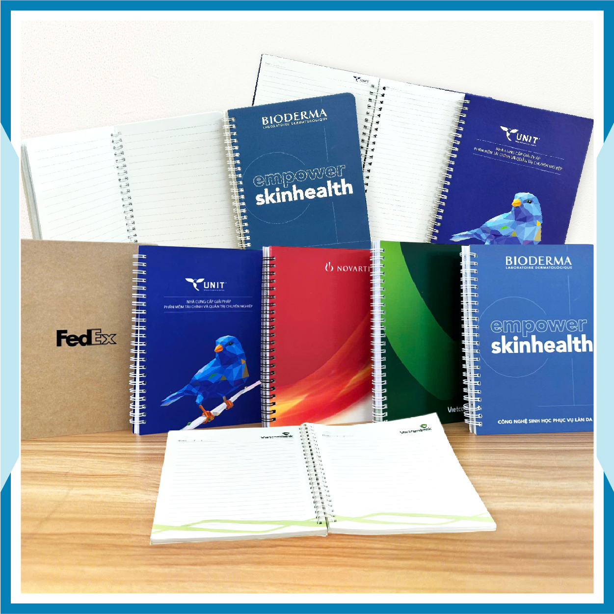 SỔ TAY LÒ XO TẶNG DOANH NGHIỆP